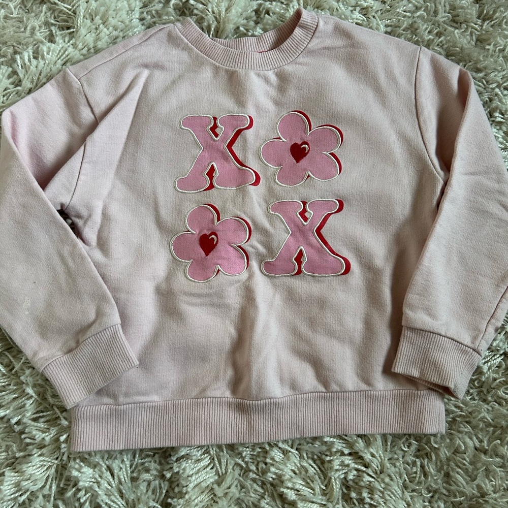 Toddler valentines sweater
